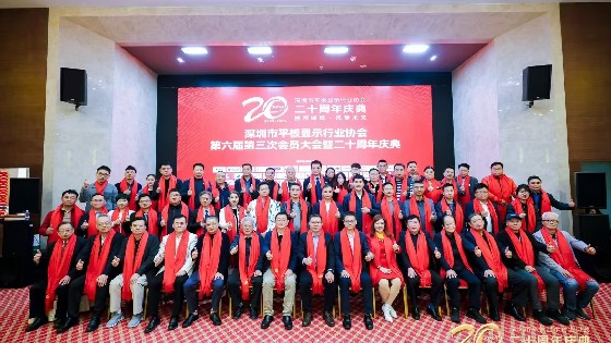 EVO视讯科技受邀参加深圳市平板显示行业协会（SDIA）第六届第四次理事会、第六届第三次会员大会暨二十周年庆典